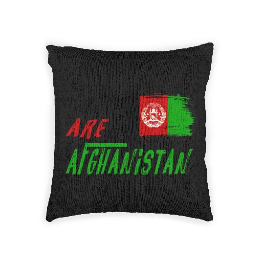 We are Afghanistan Woven Pillows