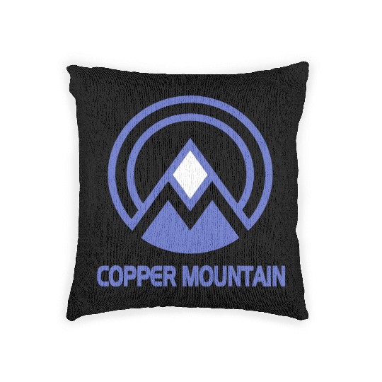 Copper Mountain Colorado Woven Pillows