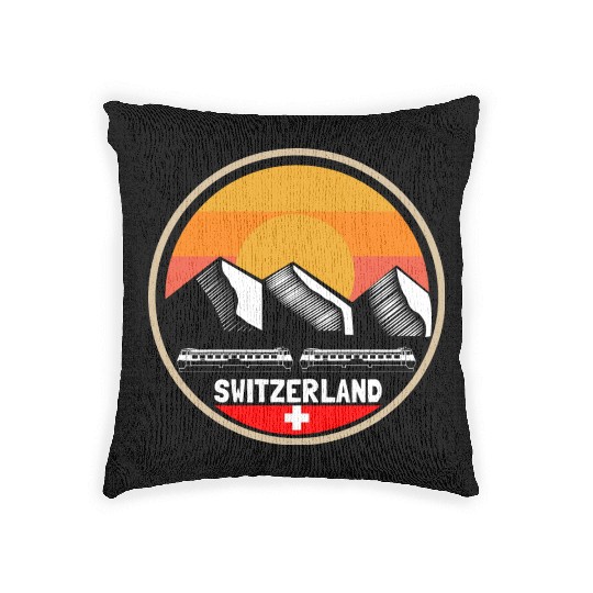 Switzerland Neutrality Home Woven Pillows