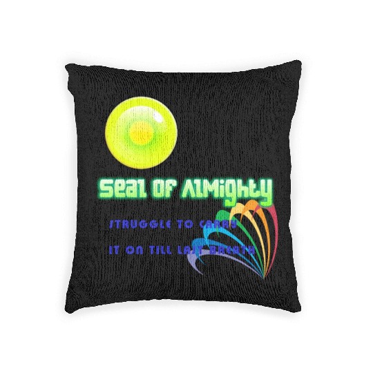SEAL OF ALMIGHTY Woven Pillows