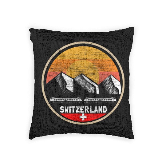 Switzerland Swiss Home Gift Woven Pillows