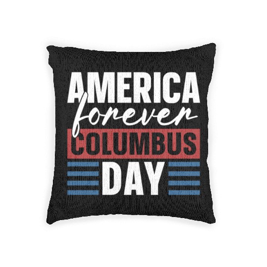 Columbus Day 1492 Woven Pillows