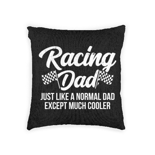 Pit Crew Woven Pillows Checkered Flag Woven Pillows Car Racing