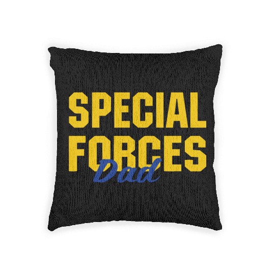Special Forces Dad Woven Pillows