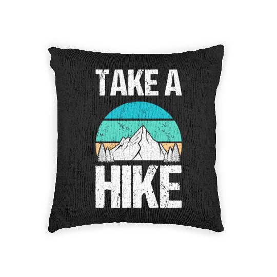Take a Hike Woven Pillows
