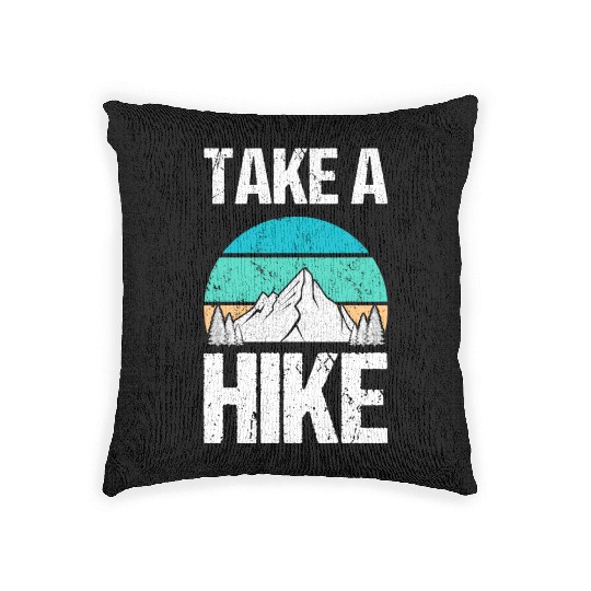 Take a Hike Woven Pillows