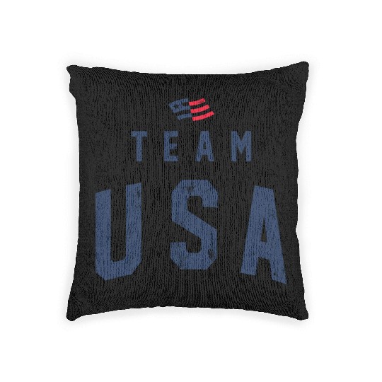 TEAM USA USED LOOK Woven Pillows