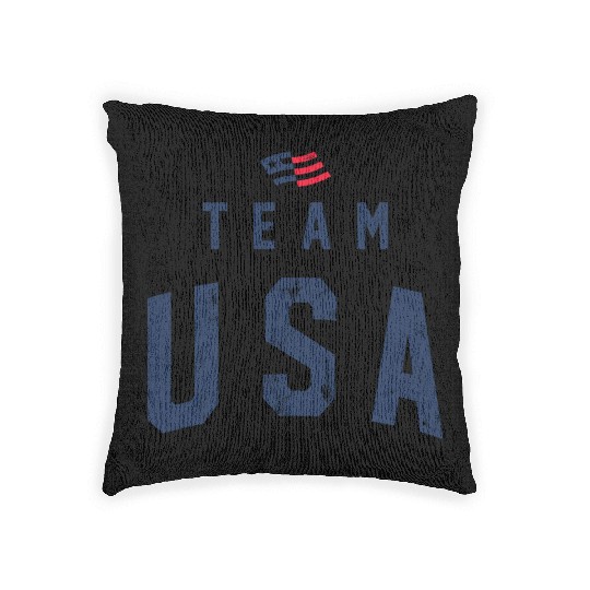 TEAM USA USED LOOK Woven Pillows