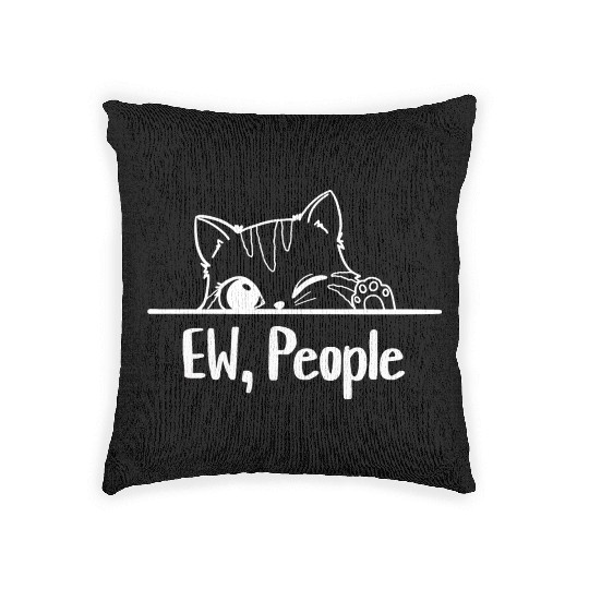 Ew People Woven Pillows