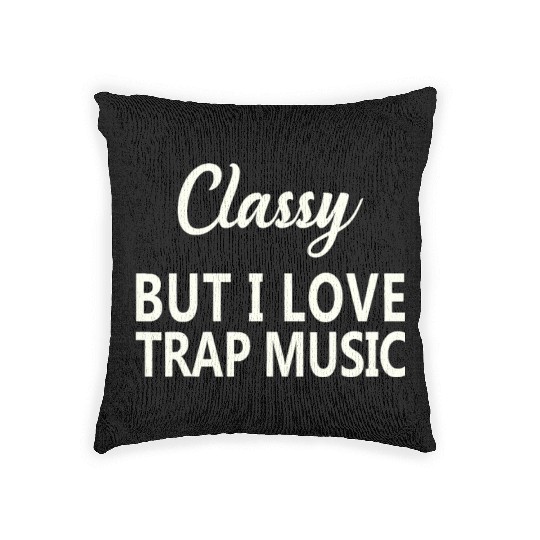Music Funny Rap Hip Hop Techno R&Bpuzzlei love pol Woven Pillows