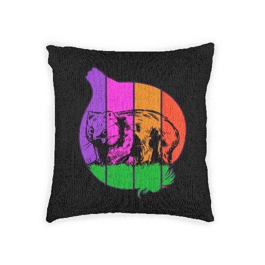 Wombat Onion - Wombat Onion Woven Pillows