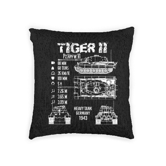 Tiger II Woven Pillows