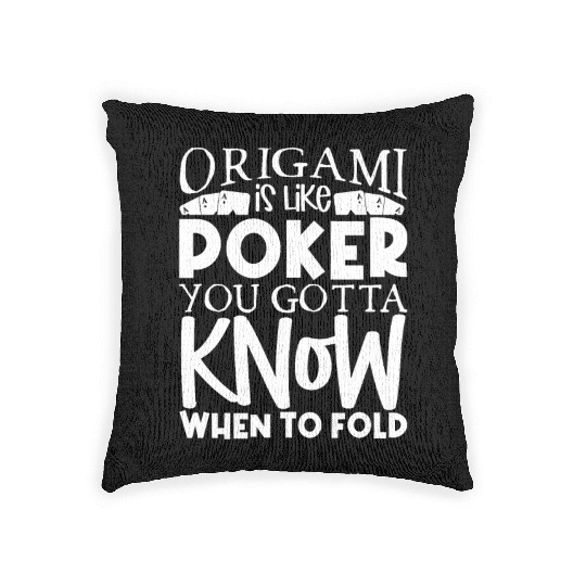 Poker Casino Poker Player Gambling Roulette Gift Woven Pillows