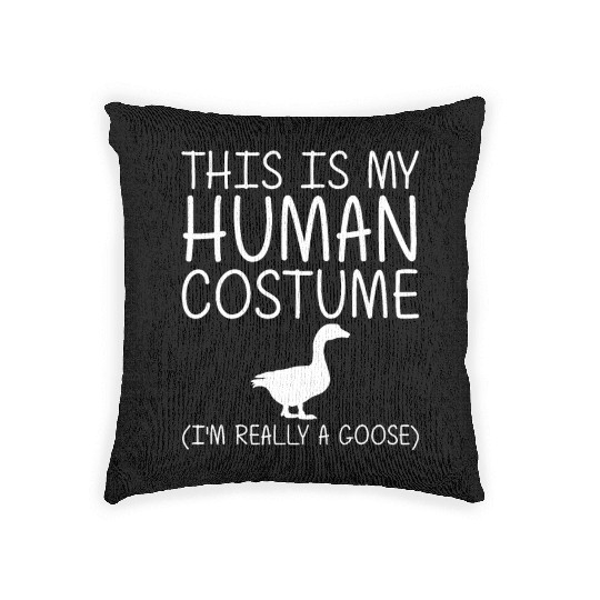 Goose Easy Halloween Human Costume Waterfowl Anima Woven Pillows
