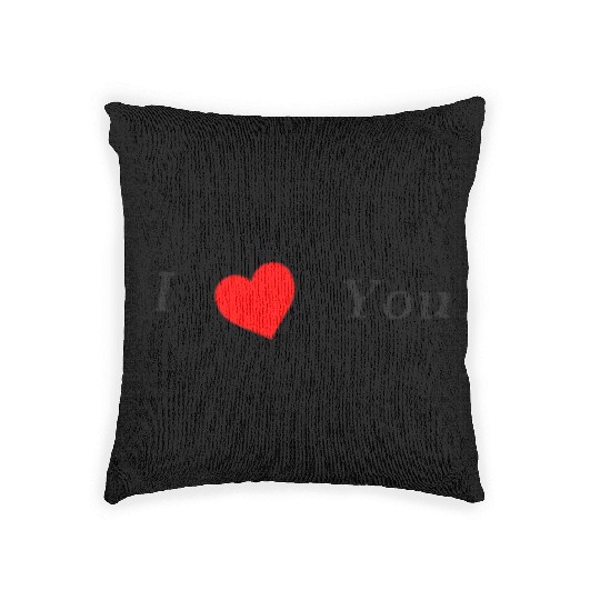 I love you Woven Pillows