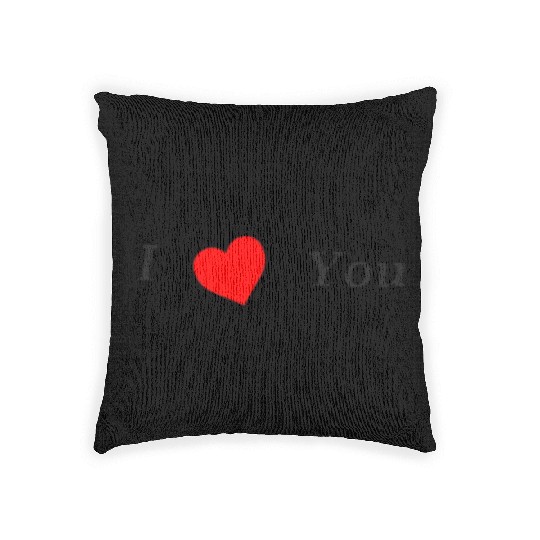 I love you Woven Pillows