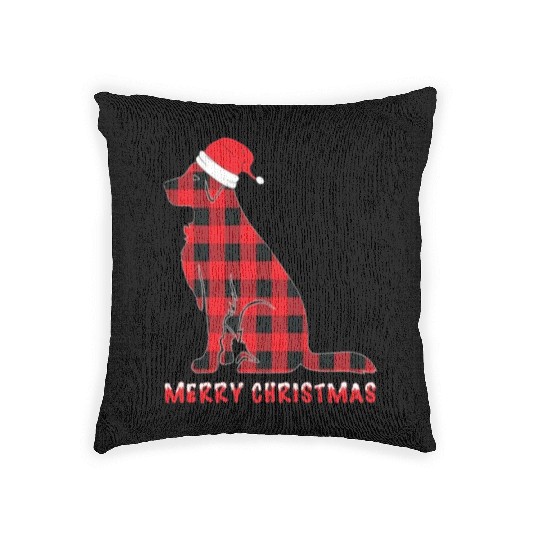 Dog's Christmas Woven Pillows