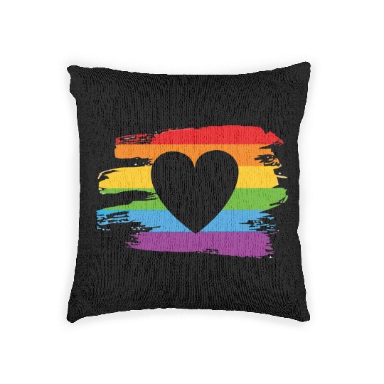 love is love Woven Pillows