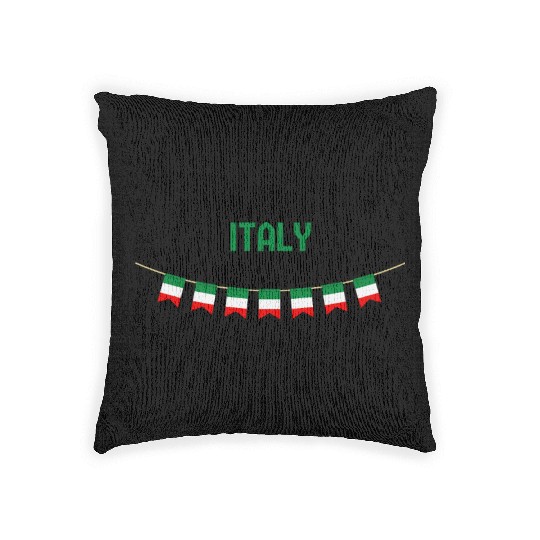 ITALY PRIDE Woven Pillows