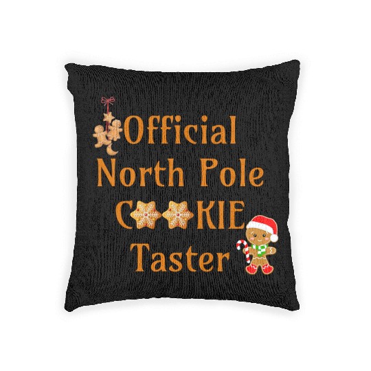 Cookie Taster Woven Pillows