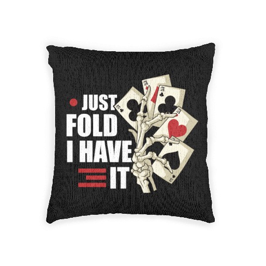 Poker Casino Poker Player Gambling Roulette Gift Woven Pillows
