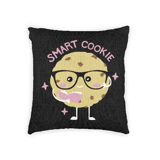 Smart Cookie Funny School Woven Pillows