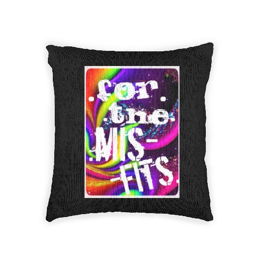 For the Misfits-2 Woven Pillows