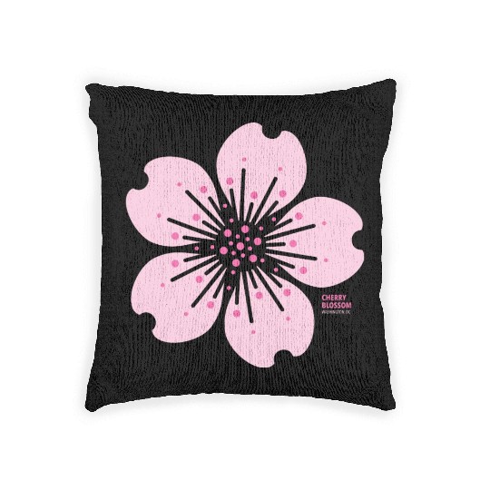 2022 Cherry Blossom Woven Pillows