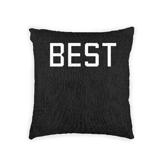 BEST FRIEND Woven Pillows