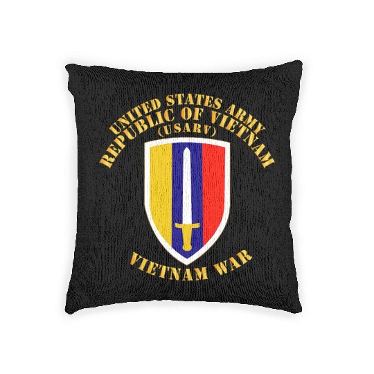 Army US Army Vietnam USARV Vietnam War Woven Pillows