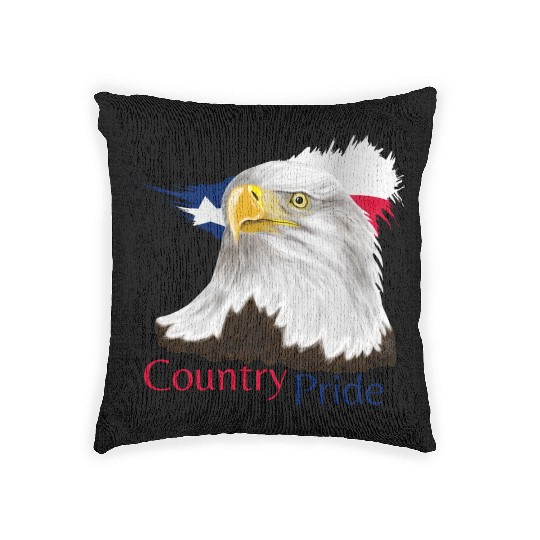 Texas Eagle Woven Pillows