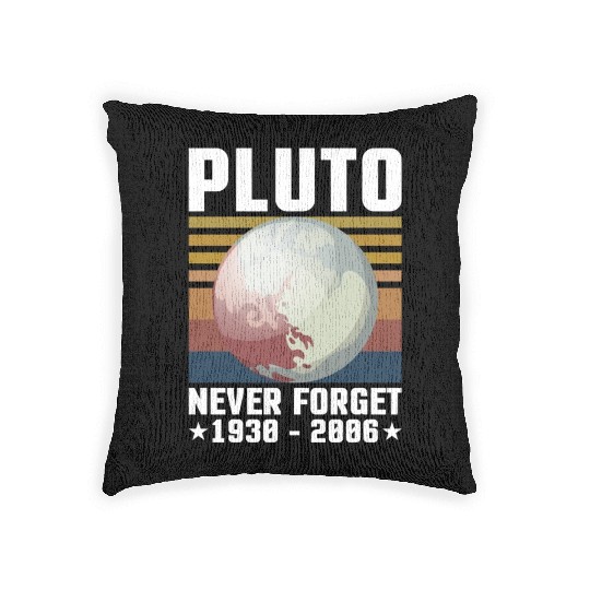 PLUTO NEVER FORGET 1930-2006 Woven Pillows