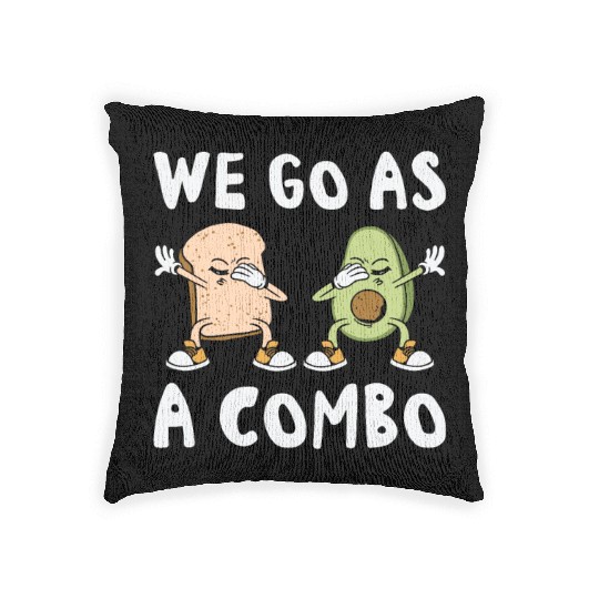 Siblings Avocado Toast Combo Big Sister Brother Woven Pillows