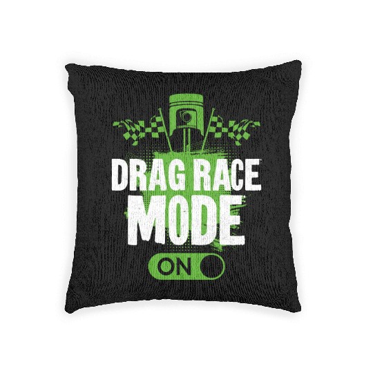 Drag Racing Race Car Drag Race Woven Pillows