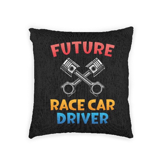 Drag Racing Race Car Future Race Woven Pillows