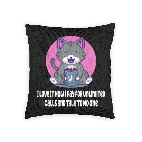 Waste Money on Unlimited Call Subscription Introve Woven Pillows