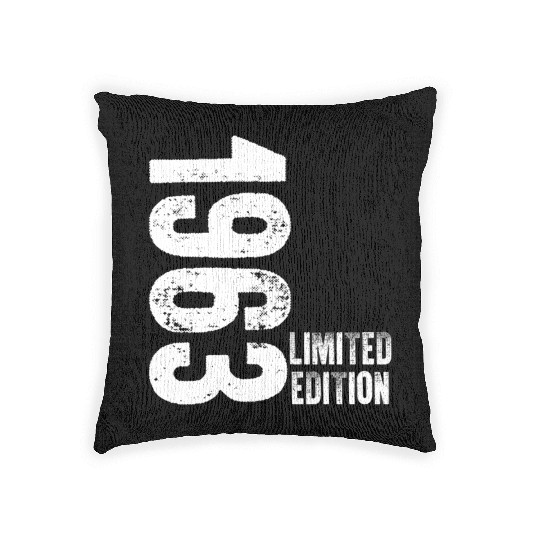 60 Years Vintage 1963 Retro 60th Birthday Woven Pillows
