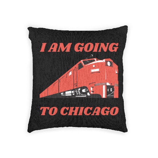 chicago pride Woven Pillows