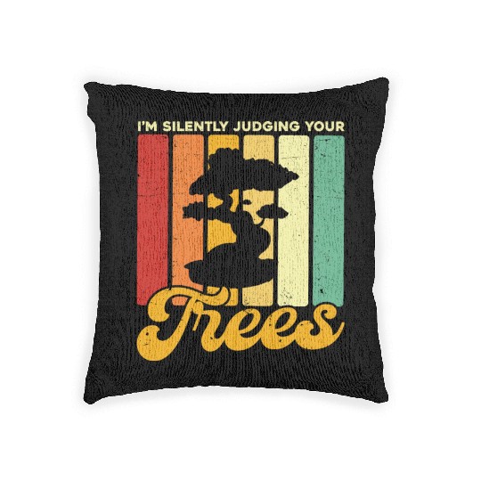 Bonsai Tree Owner Gift Bonsai Tree Gardening Woven Pillows