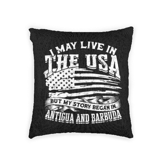 US Immigrant Indigenous USA Immigrants america Woven Pillows
