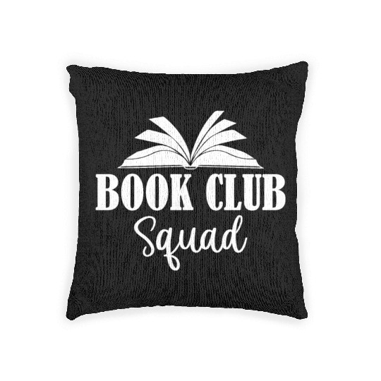 Book Club Squad Woven Pillows