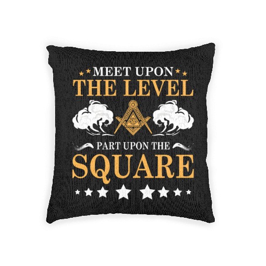 Conspiracy Theories Conspiracy Theorist Freemason Woven Pillows