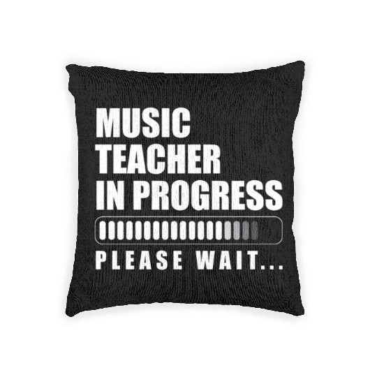 Music Teacher Woven Pillows