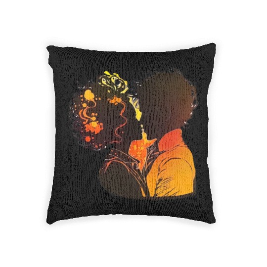 Valentine's Gift, Sweet Couple's Embrace, Warm Woven Pillows