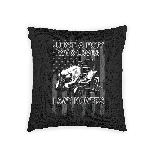 Lawn Mowers - Hobby Gardener - Lawn Care Woven Pillows