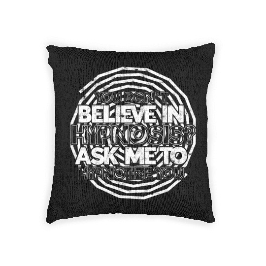 Hypnosis Psychology Sleep Hypnotist Hypnotizer Woven Pillows