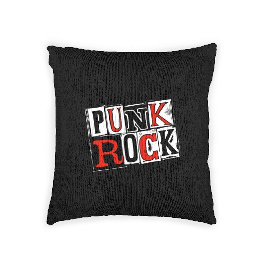 PUNK ROCK Woven Pillows