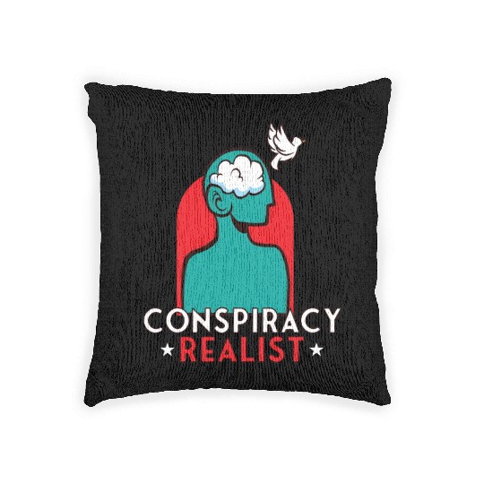 Conspiracy Theories Conspiracy Theorist Freemason Woven Pillows