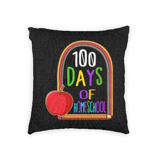 School Woven Pillows, 100 Days Of Homeschool Woven Pillows,