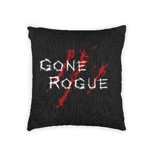 Gone Rogue Detroit Bloody Woven Pillows
